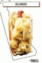 cachorro-quente com batatas fritas com sal marinho e vinagre