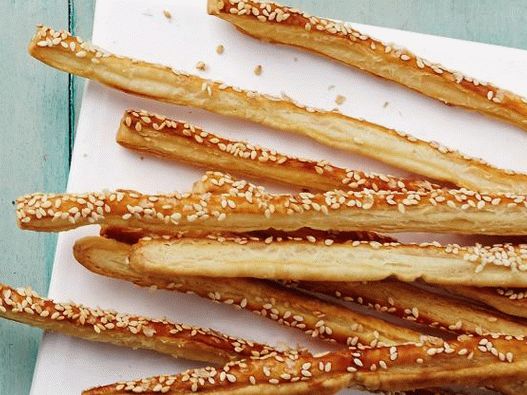 Palitos de pão de gergelim