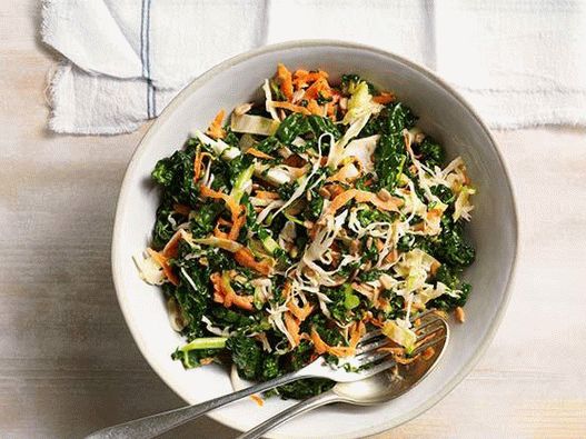 Salada lenta de Cole com couve de couve (n º 14)