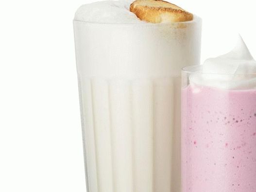 2. Milkshake com marshmallows
