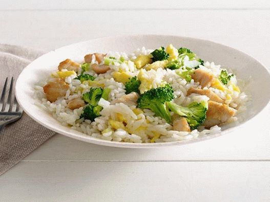 31. Com arroz frito