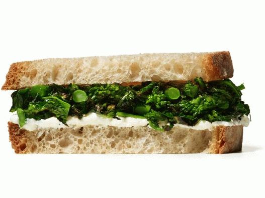 Brócolis e sanduíche de ricota (nº 8)