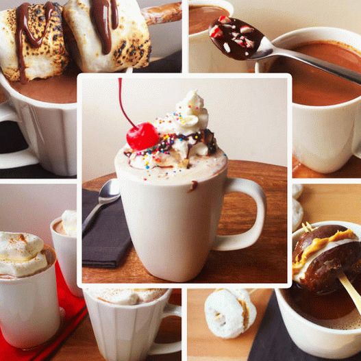 Foto de 5 deliciosas coberturas para chocolate quente