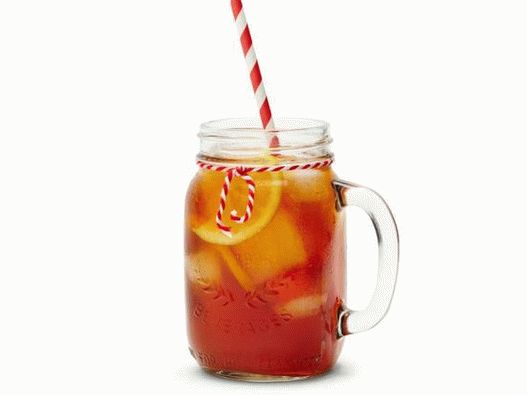 Foto chá gelado alcoólico com limão