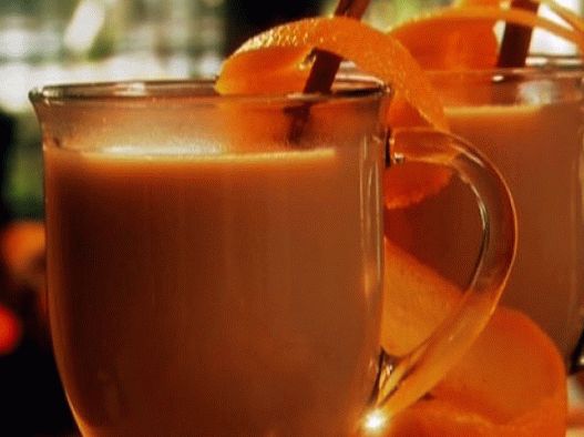 Foto de chá de laranja com especiarias