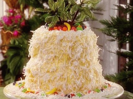 Bolo de banana com foto