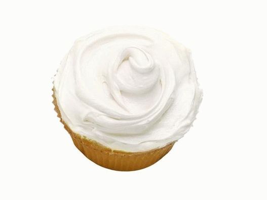 Cupcakes básicos de baunilha com foto