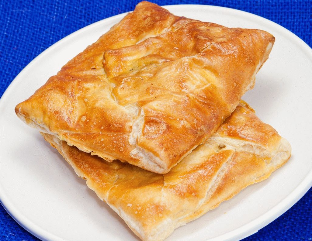 Khachapuri rápido com queijo