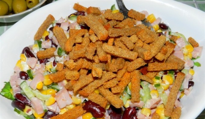 Salada apimentada rápida