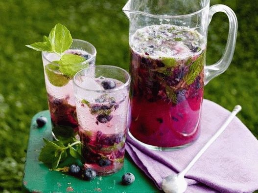Foto Mirtilo-Gengibre Mojito