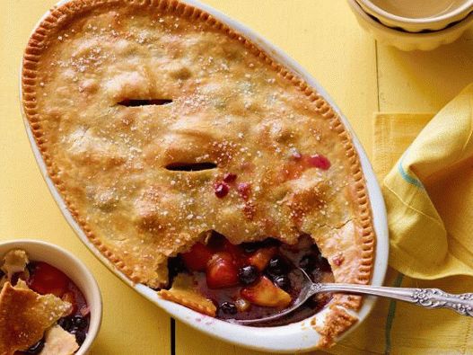 Foto Blueberry-Peach Cobbler