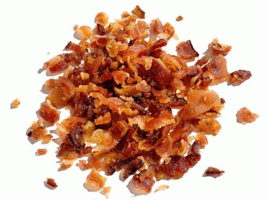 Chips de bacon com foto