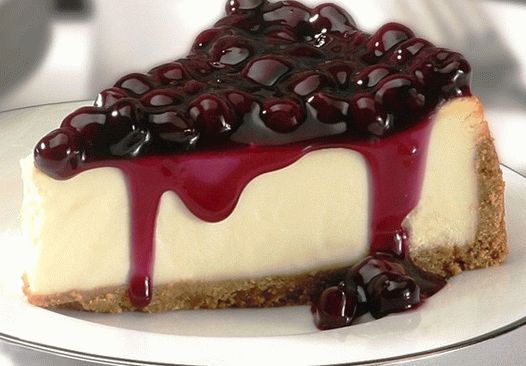 Foto de cheesecake de mirtilo