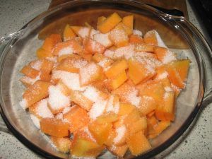 Abóbora cristalizada