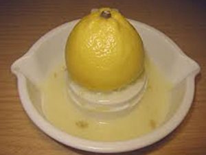 Abobrinha em suco de limão