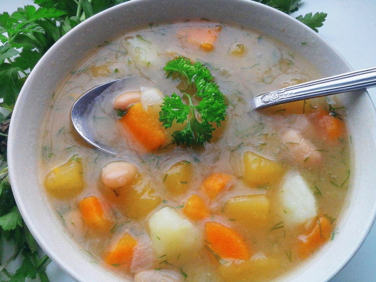 Sopa de Nabo Rústico