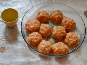 Costeletas de frango bebê