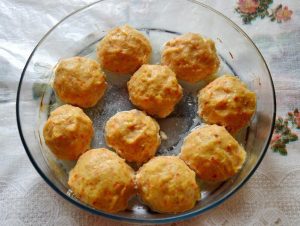 Costeletas de frango bebê
