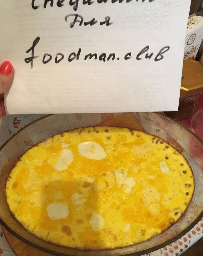 Omelete de bebê no forno