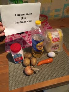 Panquecas de batata com cenoura