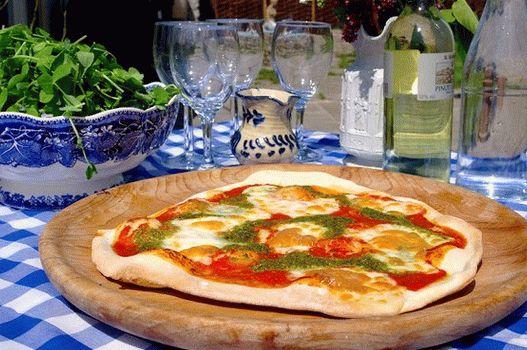 Foto massa de pizza de fermento em vinho