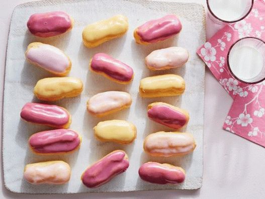 Eclairs Foto com esmalte colorido