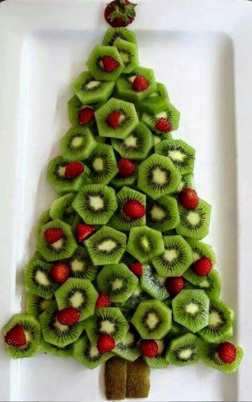 Kiwi e morango selvagem