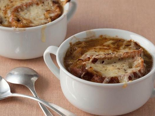 Sopa francesa da foto