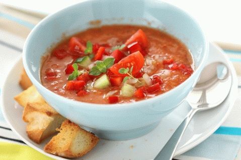 Gaspacho, ou sopas frias da Andaluzia