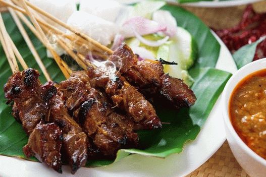 Foto de carne havaiana grelhada