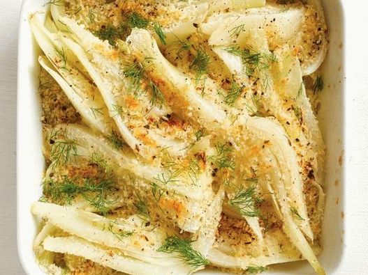 Foto de erva-doce gratinado