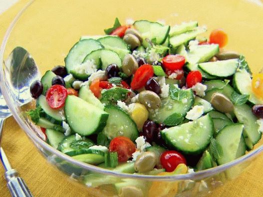 Foto salada grega