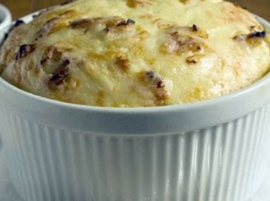 Receita de suflê de cogumelos