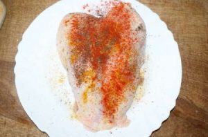 Peito com cereja