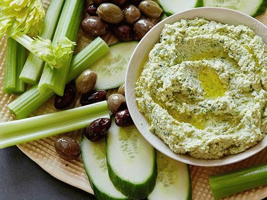 Foto Humus de soja Edamame