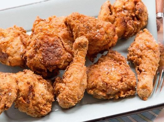 Foto perfeita de frango frito