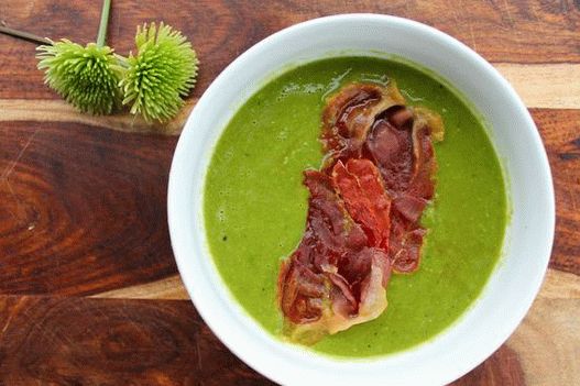 Foto de sopa de ervilha espanhola