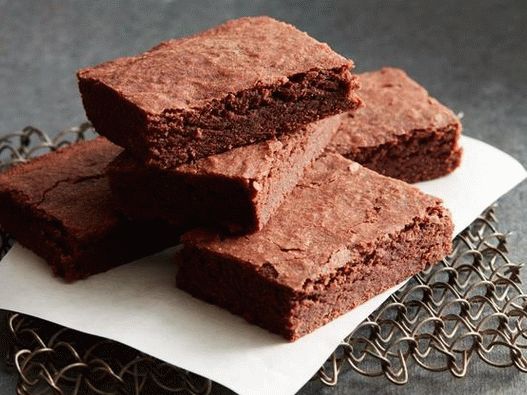 Brownies sem glúten à base de farinha de coco