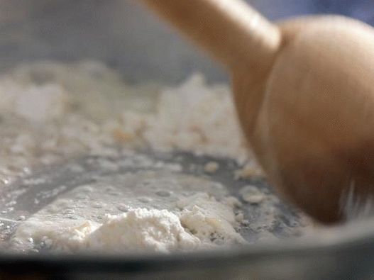 Etapa 2: misture a farinha e a manteiga