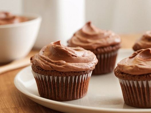 Cupcakes de estilo mexicano com cobertura de requeijão