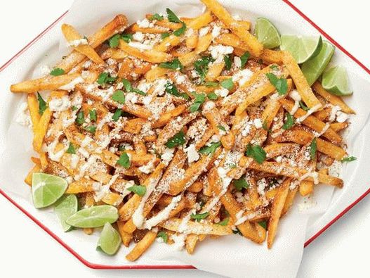 Foto batata frita mexicana