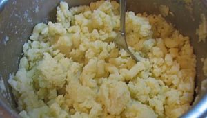 Batata zrazy com cogumelos, assada no forno - 2
