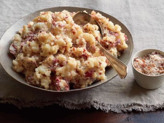 Foto Purê de batatas com sal de bacon