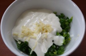 Molho de Kefir com ervas
