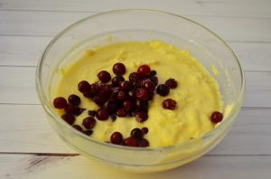 Cupcakes de cranberry