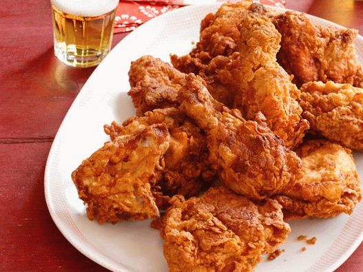 Foto clássica de frango frito