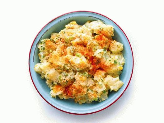 Foto salada americana clássica de batata