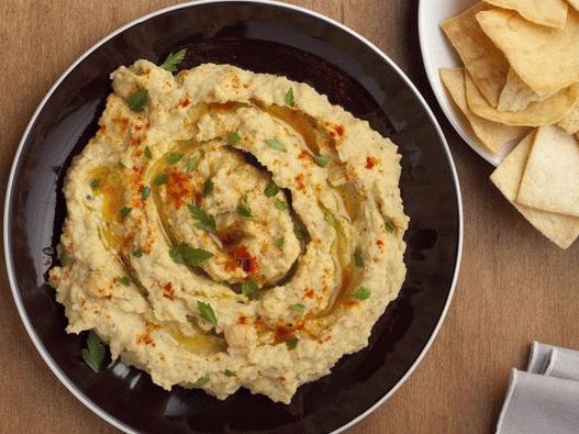 Hummus de foto clássica