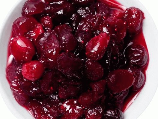 Delicioso molho de cranberry