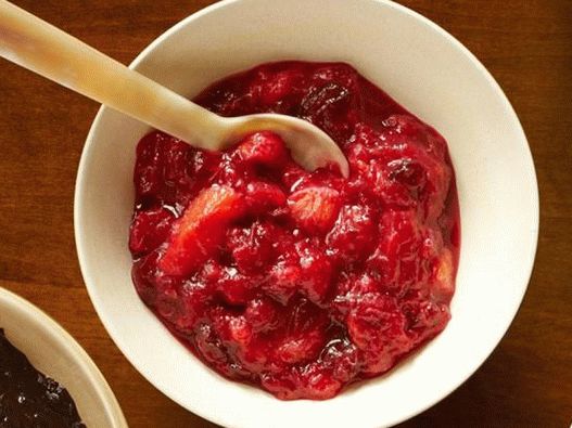 Molho de cranberry com clementina